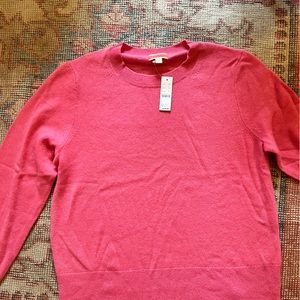 JCREW Cashmere Classic fit crewneck sweater